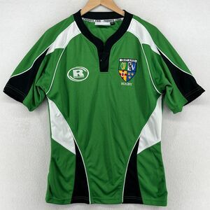 IRELAND FOUR PROVINCE Shirt Mens M IRFU URC Performance Rugby Jersey Green
